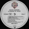 David Sanborn – A Change Of Heart, LP, Warner Bros. 925-479-1