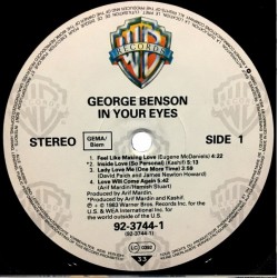 George Benson – In Your Eyes, LP, Warner Bros. 075992374415
