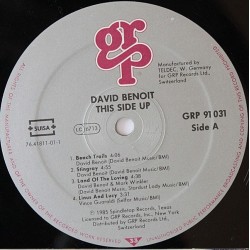 David Benoit – This Side Up, LP, GRP 91031