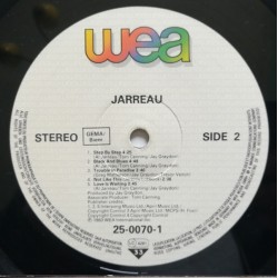 Al Jarreau – Jarreau, LP, WEA 25-0070-1