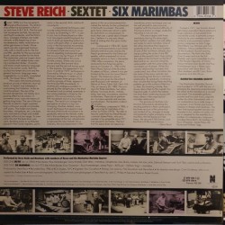Steve Reich – Sextet / Six Marimbas, LP, Nonesuch 075597913811