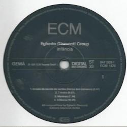 Egberto Gismonti Group – Infância, LP gatefold, ECM 042284788915