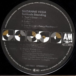 Suzanne Vega – Solitude Standing, LP, A&M Records 082839513616