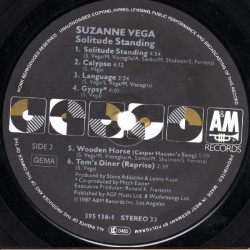 Suzanne Vega – Solitude Standing, LP, A&M Records 082839513616