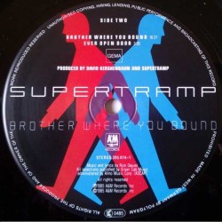 Supertramp – Brother Where You Bound, LP, A&M Records 082839501415
