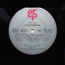 Tom Scott – Them Changes, LP, GRP 011105961318