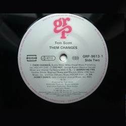 Tom Scott – Them Changes, LP, GRP 011105961318