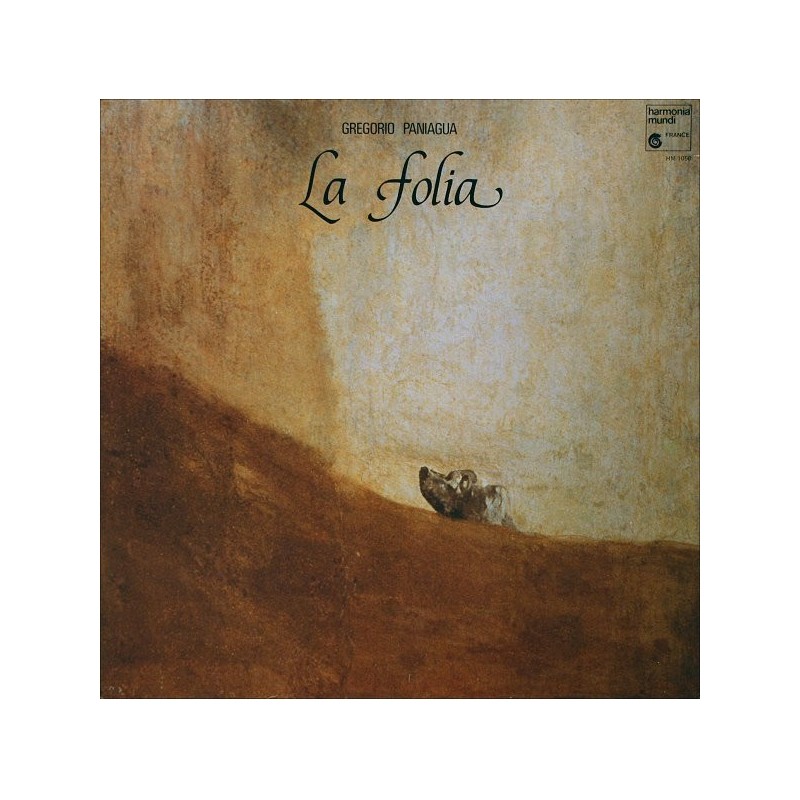 Gregorio Paniagua – La Folia De La Spagna, LP gatefold, Harmonia Mundi HM-1050