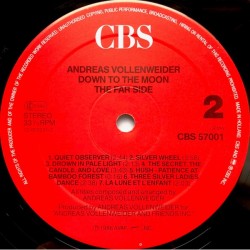 Andreas Vollenweider – Down To The Moon, LP, CBS-57001