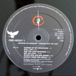 Andreas Vollenweider – Dancing With The Lion, LP, CBS 5099746333119