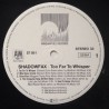 Shadowfax – Too Far To Whisper, LP, Windham Hill Records 082837105110