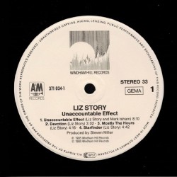 Liz Story – Unaccountable Effect, LP, Windham Hill Records 082837103413