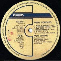 Fabio Concato – Fabio Concato, LP, Philips 822079-1