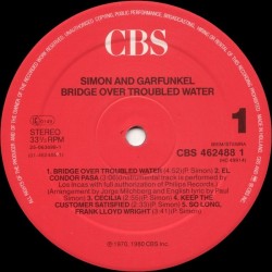 Simon And Garfunkel – Bridge Over Troubled Water, LP, CBS 5099746248819