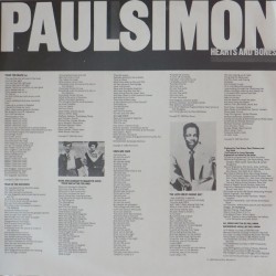 Paul Simon – Hearts And Bones, LP, Warner Bros. 07599239421