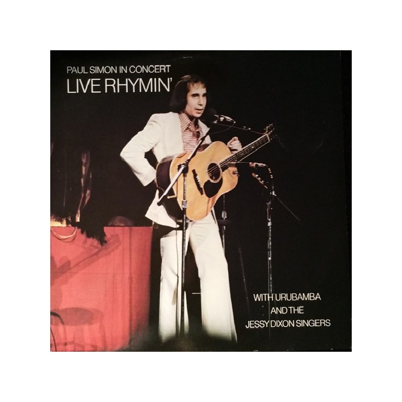 Paul Simon – Live Rhymin', LP, Warner Bros. 07599255901