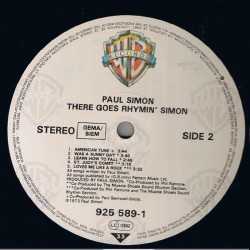 Paul Simon – There Goes Rhymin' Simon, LP, Warner Bros. 07599255891