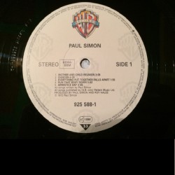 Paul Simon – Paul Simon, LP, Warner Bros. 07599255881