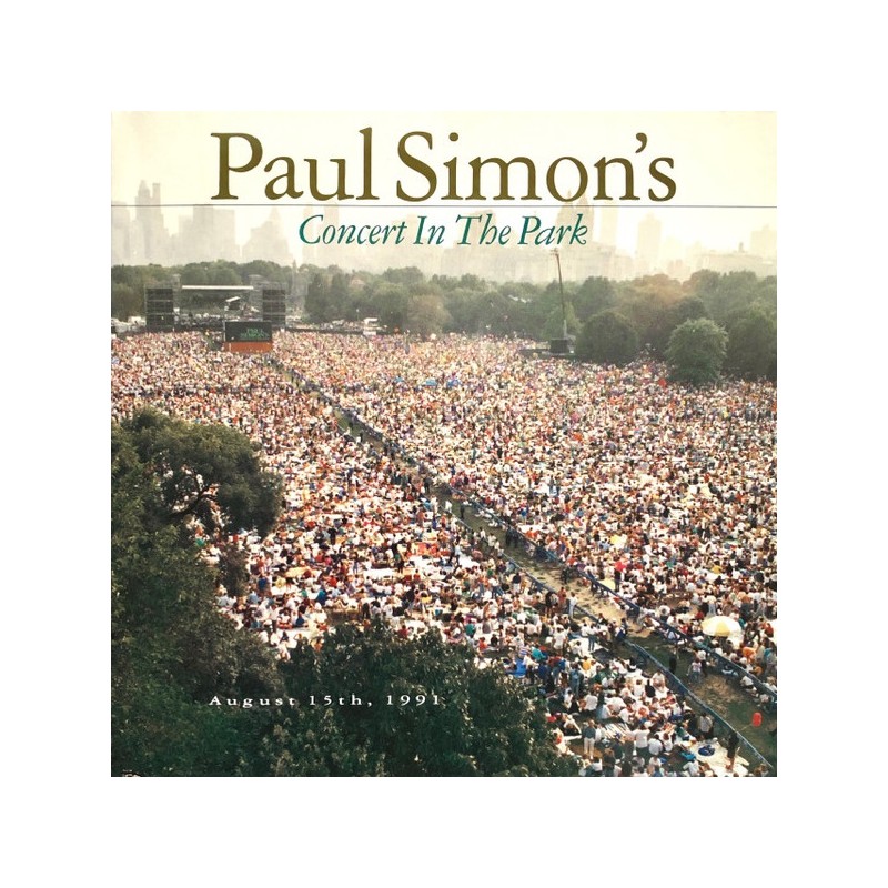 Paul Simon – Paul Simon's Concert In The Park, 2x LP gatefold, Warner Bros. 075992673716