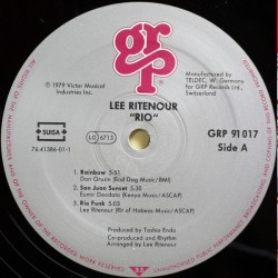 Lee Ritenour – Rio, LP, GRP 91017