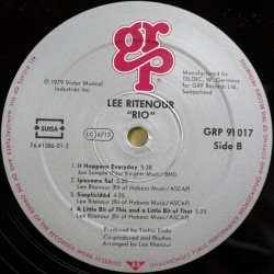 Lee Ritenour – Rio, LP, GRP 91017