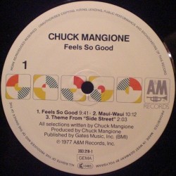 Chuck Mangione – Feels So Good, LP, A&M Records 082839321914