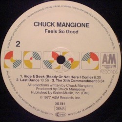 Chuck Mangione – Feels So Good, LP, A&M Records 082839321914