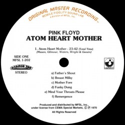 Pink Floyd – Atom Heart Mother, LP, MFSL 1-202, 015775120211