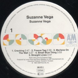 Suzanne Vega – Suzanne Vega, LP, A&M Records, 082839507219