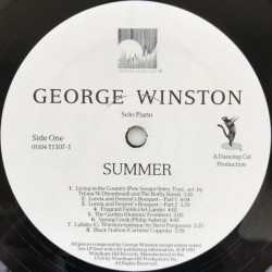 George Winston – Summer, LP, Windham Hill 01934111071