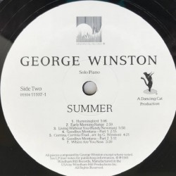George Winston – Summer, LP, Windham Hill 01934111071