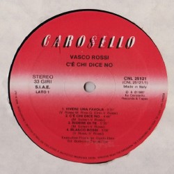 Vasco Rossi – C'è Chi Dice No, LP, Carosello Records CLN-25121