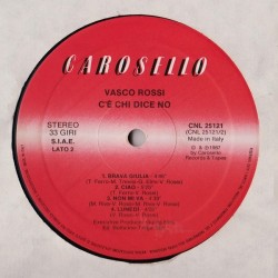Vasco Rossi – C'è Chi Dice No, LP, Carosello Records CLN-25121