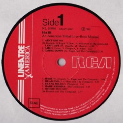 Various – Hair - An American Tribal Love-Rock Musical, LP, RCA NL-10986