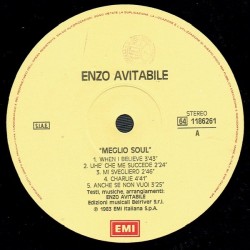 Enzo Avitabile – Meglio Soul, LP, EMI 641186261