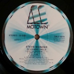 Stevie Wonder – In Square Circle, LP gatefold, Motown TMLP-6078
