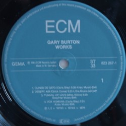 Gary Burton – Works, LP, ECM 042282326713