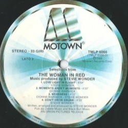 Stevie Wonder – The Woman In Red (OST), LP, Motown TMLP-6066