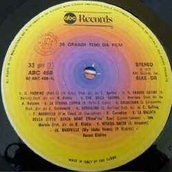 Various – 20 Grandi Temi Da Film, ABC Records ABC-468