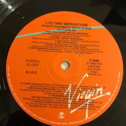 Various – The Last Emperor, LP gatefold, Virgin 5012981248512