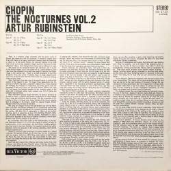 Artur Rubinstein, Chopin – The Nocturnes Vol. 2, LP, RCA SB-6732