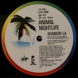 Animal Nightlife – Shangri-La, LP, Island Records ILPS-9830