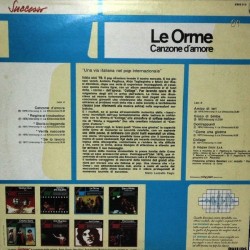 Le Orme – Canzone D'Amore, LP, Philips 6389-010