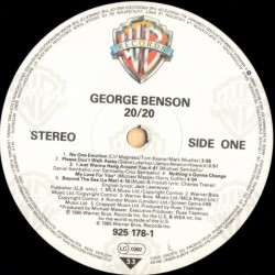George Benson – 20/20, LP, Warner Bros. 925-178-1