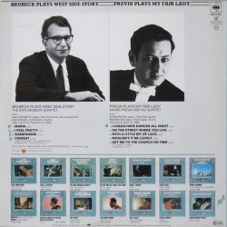 Brubeck, Previn – Brubeck Plays West Side Story / Previn Plays My Fair Lady, LP, CBS 21065