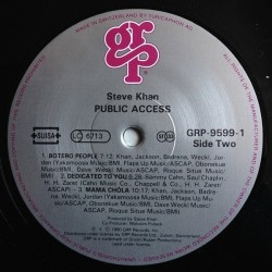 Steve Khan – Public Access, LP, GRP 011105959919