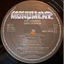 Roy Orbison – Rare Orbison, LP, Monument MNT-4634181