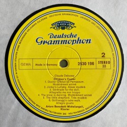 Claude Debussy: Images I/II, Children's Corner, Arturo Benedetti Michelangeli, LP, Deutsche Grammophon 2530-196