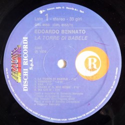 Edoardo Bennato – La Torre Di Babele, LP, Ricordi ORL-8553
