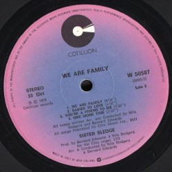 Sister Sledge – We Are Family, LP, Cotillion W-50587
